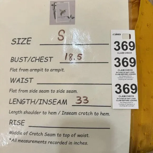 URBAN OUTFITTERS Boho Tiered Dress Size S Yellow Gold Rayon Swiss Dot MSRP $79 - Picture 9 of 9